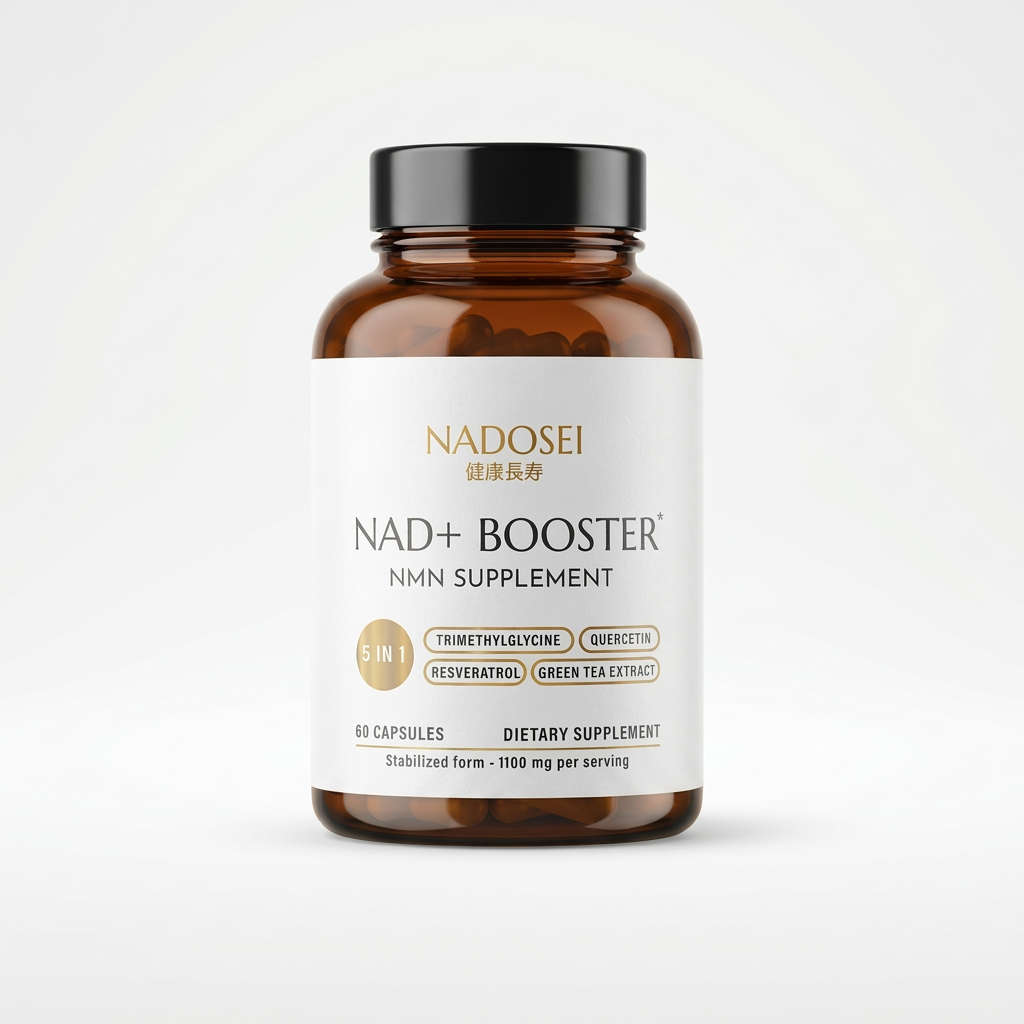 Nadosei NMN supplement bottle