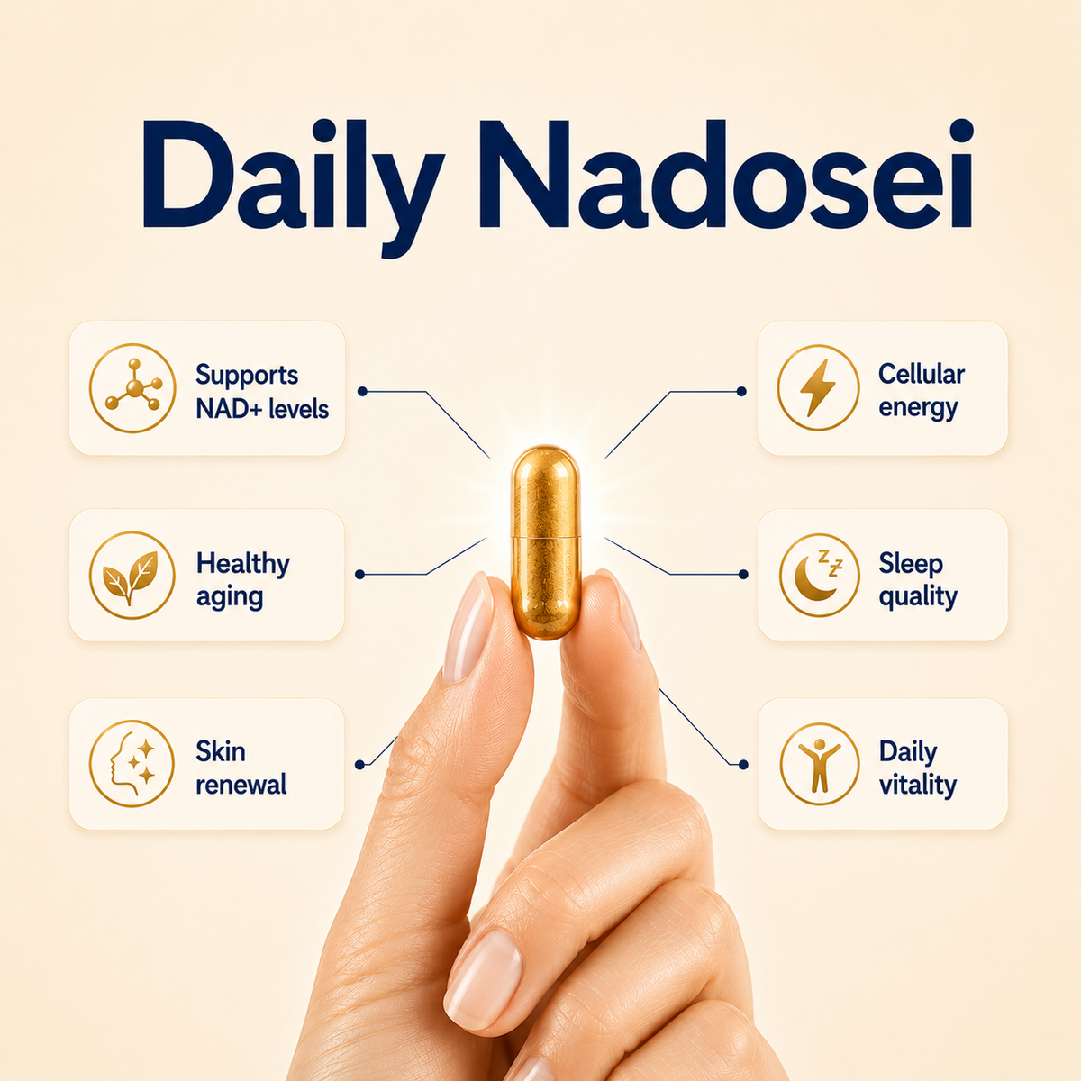 Nadosei NAD+ Booster - NMN Supplement