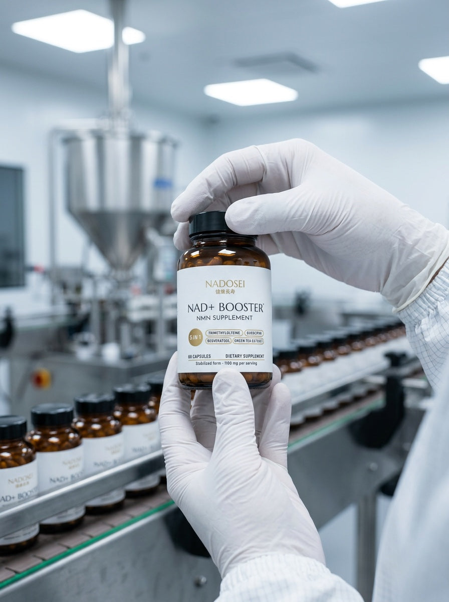 cGMP-certified US manufacturing facility — the chemistry made real